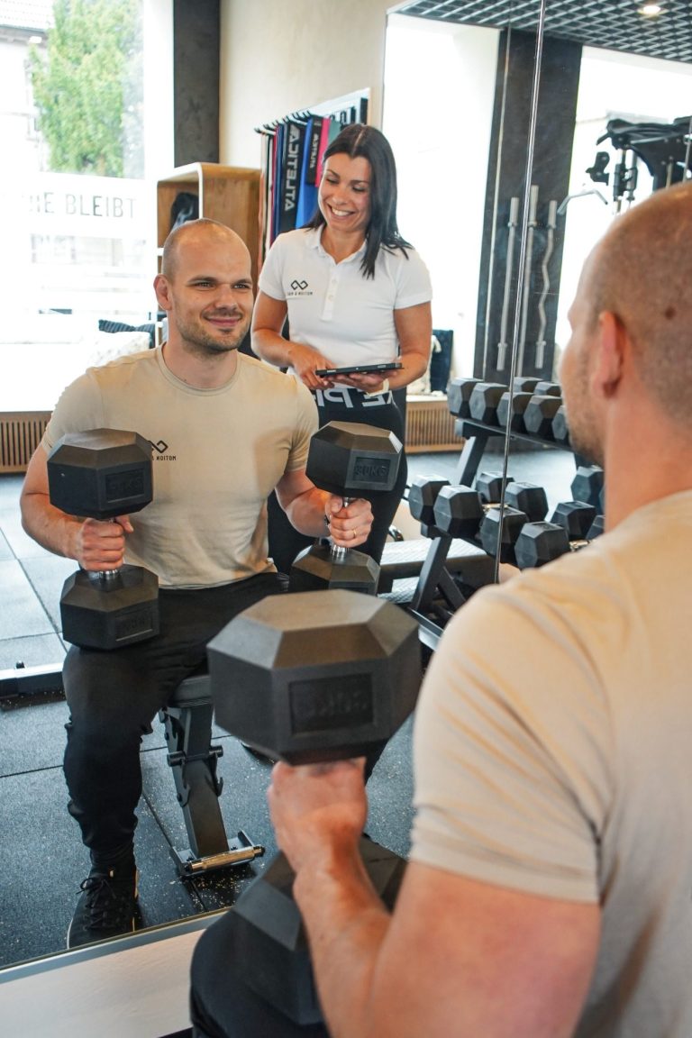 Personal Training bei Motion & Mind – individuelle Betreuung durch Kethy & Marvin Grosch während des Trainings